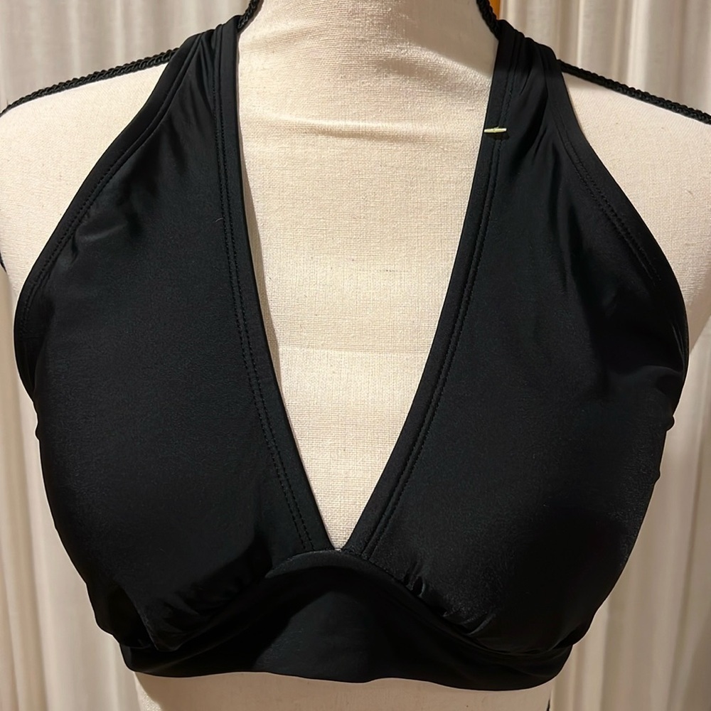 NWT Adore Me Women’s Swim Top, Sz OX Blk